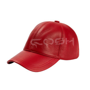 Gorra de béisbol de cuero genuino / Gorra de béisbol unisex disponible también en talla infantil - Product Image 6
