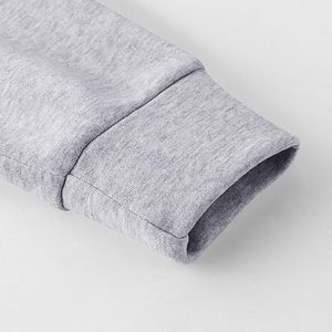 Sweat à capuche unisexe pour homme, coupe classique, en molleton polyester/coton, avec logo imprimé sur le devant et motif uni - Product Image 3