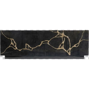 โต๊ะคอนโซลและโต๊ะกลางดีไซน์หรูหรา โดดเด่น ไม่ซ้ำใคร ผลิตจากโลหะคุณภาพพรีเมียม ชุบทองเกรดสูง สำหรับตกแต่งบ้าน - Product Image 2