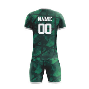 ชุดฟุตบอลขายส่งแบบแห้งเร็ว เสื้อและกางเกงขาสั้น - Product Image 4