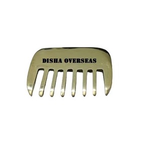 Peine de Cobre Kansa Hecho a Mano con Diseño Clásico, Herramienta de Masaje Unisex para Controlar la Caída del Cabello, Estimular el Crecimiento y la Circulación Sanguínea, y Desintoxicar el Cuero Cabelludo - Product Image 3
