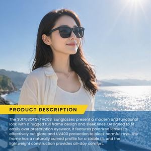 SU1758G-P Unisex Luxury Sunglasses Full Frame/OTG UV400 Tinted <b>Scratch</b> Resistant Sport PC - Product Image 6