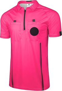 Camisetas de Árbitro Personalizadas Premium, Transpirables, 100% Poliéster, OEM y ODM, Jersey de Fútbol - Product Image 6