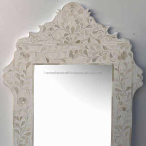 กรอบกระจกทำมือคุณภาพดี ตกแต่งด้วยงานฝังกระดูก ขนาดสั่งทำได้ ดีไซน์คลาสสิก สำหรับบ้านและสวน - Product Image 3