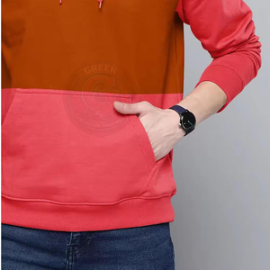Sweat à capuche pour homme en coton épais de luxe avec intérieur brossé doux pour une mode hivernale décontractée et un confort quotidien - Product Image 5