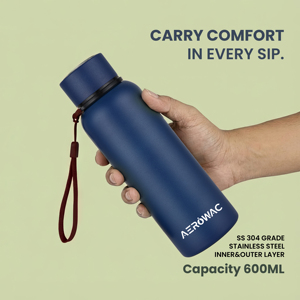 Cantimplora portátil de acero inoxidable con tecnología de aislamiento térmico para montañismo, ciclismo, trabajo y uso diario. - Product Image 2