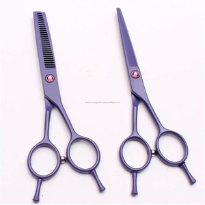 Kit de ciseaux de coiffure professionnels en acier inoxydable de 6 pouces – Outils de beauté capillaire domestiques, ciseaux à effiler, ensemble de ciseaux de barbier - Product Image 4
