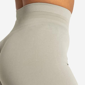 Shorts de sport taille haute pour femme en molleton de coton respirant, style décontracté, avec poches, motif tendance, idéal pour l'été et l'entraînement - Product Image 5