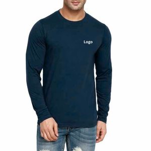 Nueva Llegada, Camisetas de Manga Larga para Hombre al por Mayor, Camisetas Unisex con Estampado Personalizado, Camisetas Deportivas de Jersey Grueso de Secado Rápido para Hombre - Product Image 6