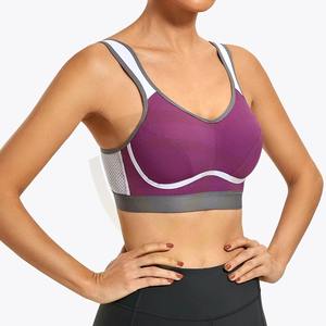 Ensemble short et soutien-gorge de sport pour femme, respirant, idéal pour la gym et le fitness, avec soutien-gorge intégré. - Product Image 2