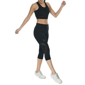 Ensemble de sport pour femmes de haute qualité, compression, fitness, course à pied, nouveau design, leggings et soutien-gorge de yoga confortables pour femmes - Product Image 4