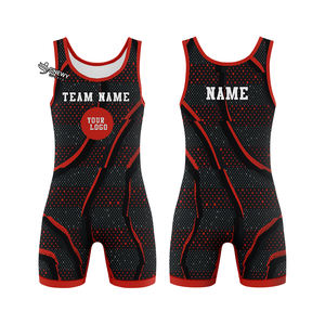 Combinaison de lutte essentielle pour les arts martiaux, équipement de grappling pour la musculation, vente en gros, logo personnalisé, combinaisons de lutte sublimées - Product Image 6