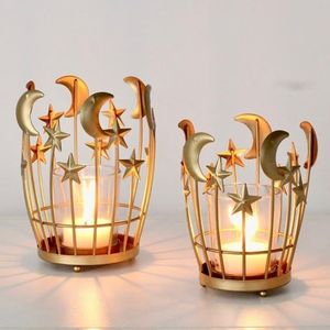 Elegante Centro de Mesa Metálico Festivo para Ramadán, Decoración Islámica para Mesa de Comedor, Celebraciones de Eid - Product Image 3