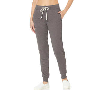 Pantalon de jogging taille basse personnalisé avec logo, respirant, pour femme, avec poches, style streetwear - Product Image 1