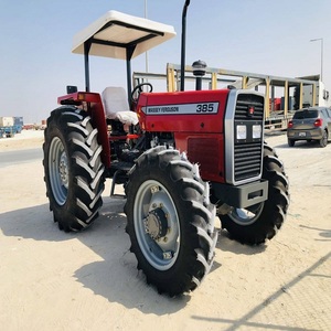 รถแทรกเตอร์ล้อยางสำหรับการเกษตร Massey Ferguson 385 คุณภาพสูง เครื่องยนต์ดีเซล Cummins พร้อมอุปกรณ์ตักอเนกประสงค์ - Product Image 6