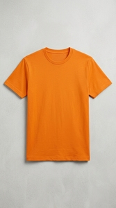 Camiseta lisa con cuello redondo para hombre, cómoda, informal y a la moda - Product Image 3