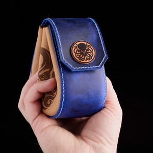 Bolsa de Almacenamiento de Dados de Cuero PU con Cordón, Portátil, para Juegos de Rol, Ideal para Regalos, Venta al Por Mayor - Product Image 5