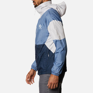 Veste coupe-vent respirante écologique à capuche de qualité supérieure avec logo sur le devant, nouveau style tendance, veste d'hiver - Product Image 2
