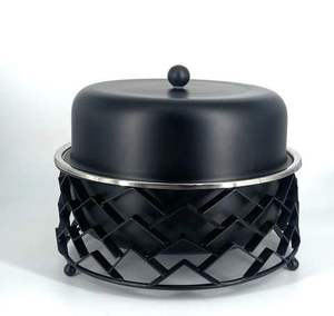 Gulf style chafing dish stainless-steel construction adds an elegant professional look to any <b>buffet</b> <b>table</b> & catering setup - Product Image 3