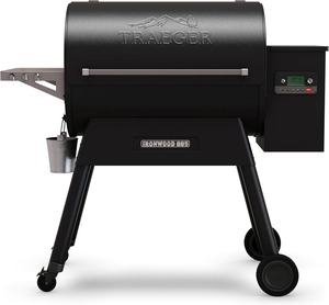 Parrilla y ahumador de pellets de madera, parrilla ahumadora de pellets con WiFi y modo Super Smoke, controlador D2, área grande de 885 pulgadas cuadradas - Product Image 1