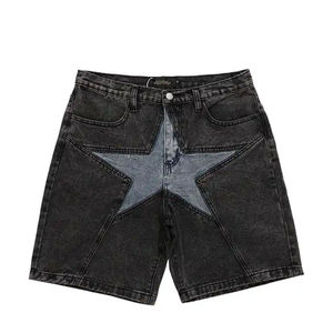 Nuevos Pantalones Cortos de Mezclilla para Hombre, Diseño Único, Estilo Urbano, Alta Calidad - Product Image 1