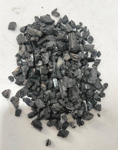 Cristales de Turmalina Negra de Primera Calidad, a Granel, Irregulares, Naturales, Triturados, Sin Pulir, Reiki, Mascota, de 3 a 5 mm, Venta al Por Mayor - Product Image 5