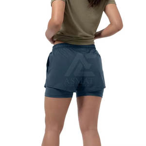 Shorts Deportivos Transpirables para Mujer, de Secado Rápido, para Gimnasio, Entrenamiento Atlético, a la Moda, al por Mayor - Product Image 3