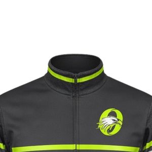 <b>Men</b> Black Lime Green Hockey Activewear <b>Jacket</b> Polyester Sports <b>Jacket</b> Training Wear Outdoor Match Team Performance Clothing - Product Image 3