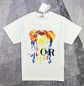 โรงงานใหม่ขายส่งเสื้อยืดผู้ชายคุณภาพสูงแบบกำหนดเอง เสื้อยืดแขนสั้นแฟชั่นผู้ชายลายกราฟิกฮิปฮอป - Product Image 1