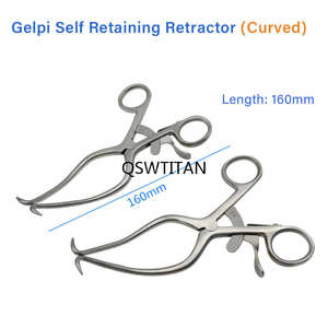 Kit d'arthroplastie de la hanche pour animaux, instruments chirurgicaux orthopédiques : rétracteur de hanche Hatt Spoon, râpes osseuses, par Dentavex - Product Image 6