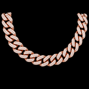 Most Selling Gold Plated Full <b>Iced</b> Pave Setting Man's Moissanite Diamond Hip Hop Style Cuban Link <b>Chain</b> Jewelry Collection - Product Image 3