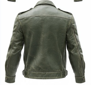 เสื้อแจ็คเก็ตหนังคุณภาพสูง พรีเมียม เท่ห์ และมีระดับ สำหรับใส่ลำลอง - Product Image 2