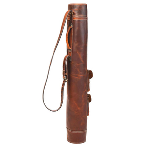 High Leather Golf Stand Polo Bags <b>Foldable</b> 9 Inch Lightweight Durable Quick Dry Portable 6-Way Golf <b>Cart</b> Leather Polo Golf Bags - Product Image 3