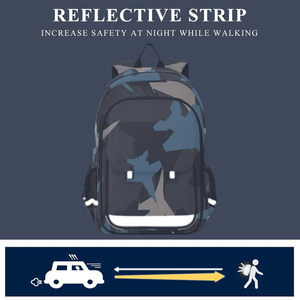 Customized <b>Kids</b> Zipper Custom Logo School College Wear OEM ODM Custom School Student Bag - Product Image 5