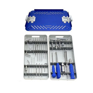 Kit d'instruments pour plaques de blocage des membres supérieurs orthopédiques AO, plaque de fixation osseuse pour petits fragments traumatiques, perceuse à cintrer Dentavex 6,5 mm - Product Image 5