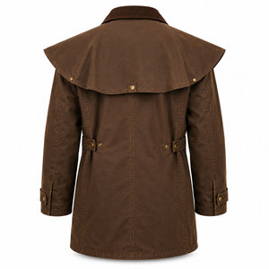 New Arrival Fashion <b>Long</b> Double Breasted Spring Coats Trench Coat Turn-down Collar <b>Men's</b> <b>Jackets</b> & Coats - Product Image 2
