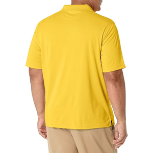 Chemises de golf pour hommes à séchage rapide, manches courtes, tissu tricoté, impression personnalisée, tailles XL à 5XL - Product Image 2