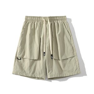 Wholesale Custom <b>Jogger</b> Sweat Short Drawstring Multi Pocket Polyester <b>Cargo</b> Shorts for <b>Men</b> Customise <b>Jogger</b> Sweat Short Unisex - Product Image 4