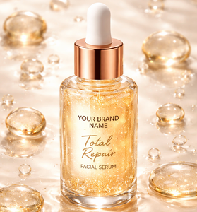 Suero Facial Reparador Total con Vitamina C y Ácido Hialurónico, Fórmula Hidratante y Reparadora de la Barrera Cutánea, Venta al por Mayor, OEM, Marca Privada - Product Image 2