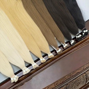 Wholesale Nano Ring Human Hair Extensions 100% Remy Unprocessed Russian Nano Tip - Product Image 5