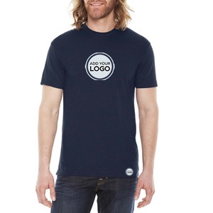 T-shirts à manches courtes en coton polyviscose avec logo personnalisé - Product Image 2