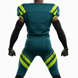 Uniforme Deportivo Personalizado al por Mayor con Nombre y Número del Equipo, Manga Corta 2026, Conjunto de Jersey de Fútbol Americano para Hombre, Talla Grande - Product Image 2