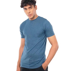 T-shirts à col rond coupe régulière doux en trois mélanges - Product Image 4