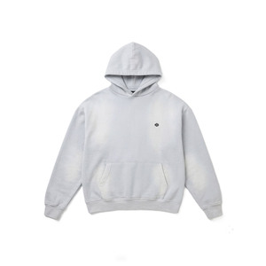 เสื้อฮู้ดดี้ผู้ชายผ้าฝ้ายฟลีซขนาดใหญ่ โลโก้เรียบง่าย สไตล์สตรีทแวร์ เสื้อฮู้ดดี้ผู้ชายแบบหนา เสื้อฮู้ดดี้ผู้ชายแบบสวมหัว ผลิตโดยโรงงานรับผลิต - Product Image 4