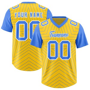 Camiseta de Fútbol Americano al por Mayor, Tejido Transpirable, Sublimación, Nombre y Número del Equipo Personalizados, Fabricante de Ropa Deportiva - Product Image 3