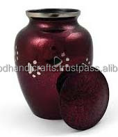 Venta al por mayor de alta calidad de latón cremación urna creativa de lujo de diseño clásico urna de alta calidad suministros funerarios urna - Product Image 6