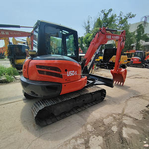 รถขุดขนาดเล็ก Kubota U50-5 ขายดี รถขุดตีนตะขาบ ราคาถูก เครื่องจักรก่อสร้าง รถขุด Kubota U50-5 มือสอง - Product Image 1