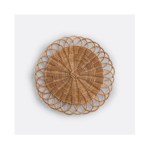 Wholesale Handmade Rattan Placemat Natural Woven <b>Table</b> Decor High Margin Product - Product Image 3