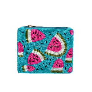 Handmade Beaded Coin <b>Purse</b> Leopard Pattern Zipper Pouch <b>Small</b> Wallet Bead Embroidery Clutch <b>Purse</b> Nylon Eco-Friendly for Women - Product Image 2