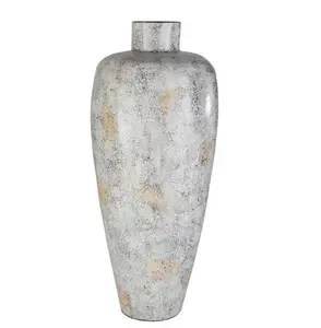 越南制造商生产的现代家居装饰大花瓶OEM手工蛋壳镶嵌地板花瓶